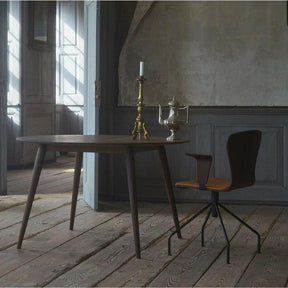 bruunmunch PLAY Dinner Table in Walnut in Situ