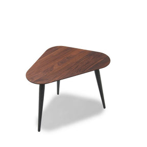 bruunmunch PLAY Organic Side Table Walnut with Black Oak Legs