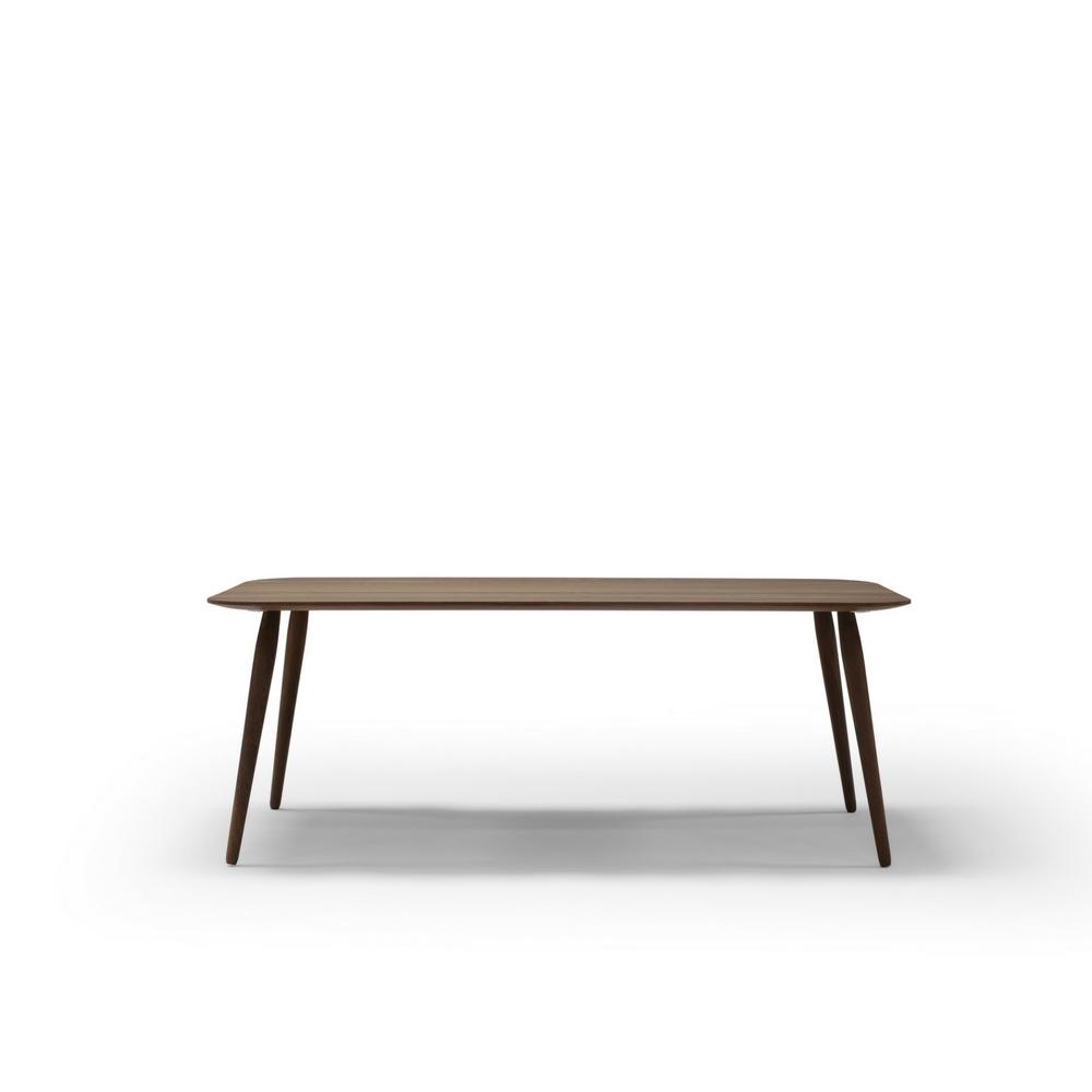 bruunmunch PLAY Rectangular Coffee Table in Walnut Profile