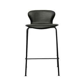 bruunmunch PLAYTube Counter Stool Black Leather