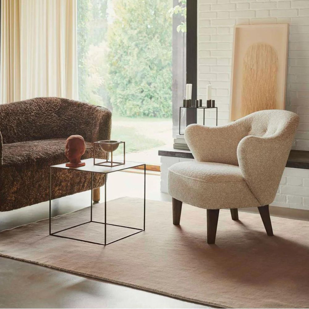 by Lassen Ingeborg Lounge Chair, Signature Edition and the Mingle Sofa by Flemming Lassen