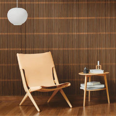 byLassen Saxe Chair Soap-Treated Oak and Natural Leather by Mogen Lassen