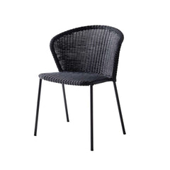 Caneline Lean Chair - Stackable Outdoor Dining Chair