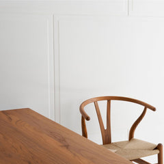 Carl Hansen Wegner CH327 Dining Table Teak Oil with Teak CH24 Dining Chairs