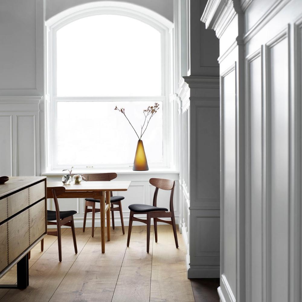 Carl Hansen Wegner CH30 Dining Chairs in Kitchen