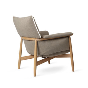 Carl Hansen EO15 Embrace Lounge Chair by EOOS in kvadrat ReWool 0218 with Oak White Oil Frame Back