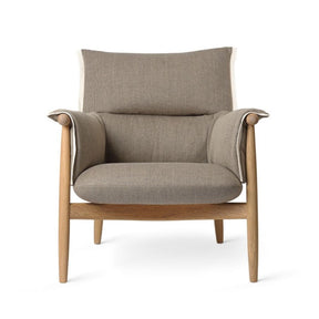 Carl Hansen EO15 Embrace Lounge Chair by EOOS in kvadrat ReWool 0218 with Oak White Oil Frame