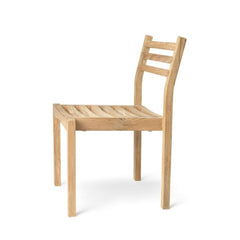 Carl Hansen AH501 Outdoor Raw Teak Dining Side Chair by Alfred Homann