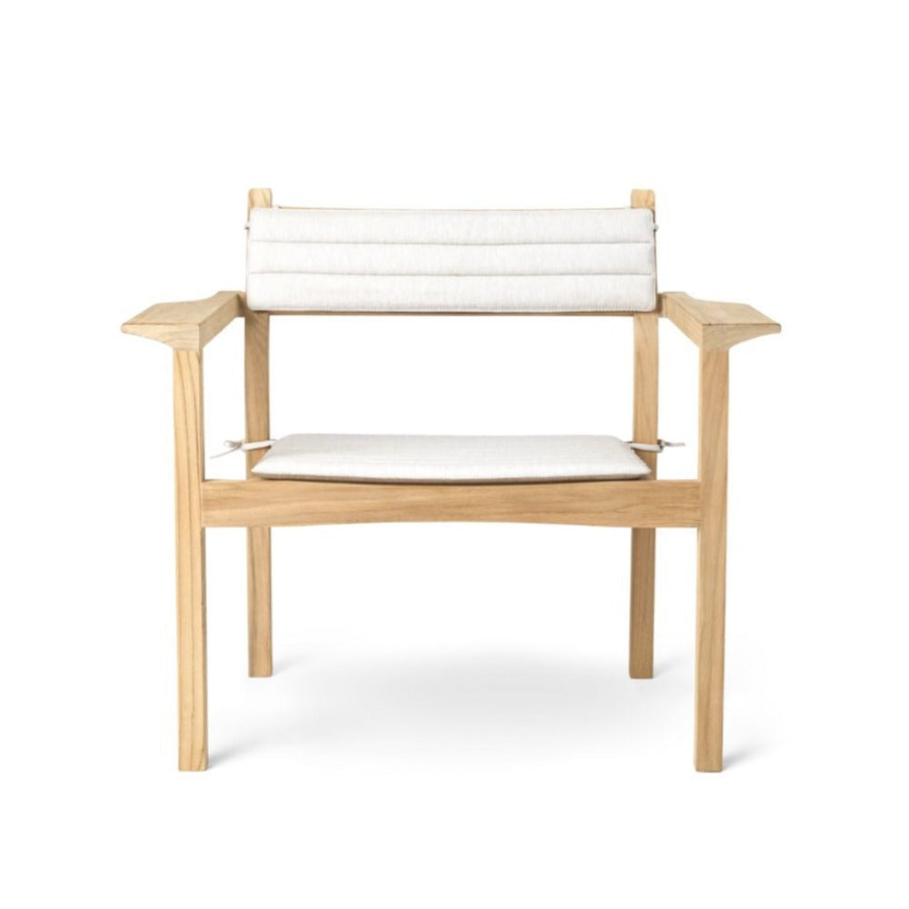 Carl Hansen AH601 Outdoor Lounge Chair with Optional Cushions by Alfred Homann