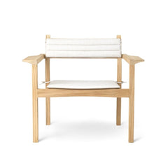 Carl Hansen AH601 Outdoor Lounge Chair with Optional Cushions by Alfred Homann