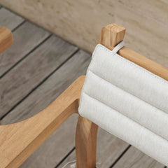 Carl Hansen AH601 Outdoor Lounge Chair with Optional Cushion by Alfred Homann