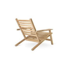 Carl Hansen AH603 Outdoor Deck Chair by Alfred Homann