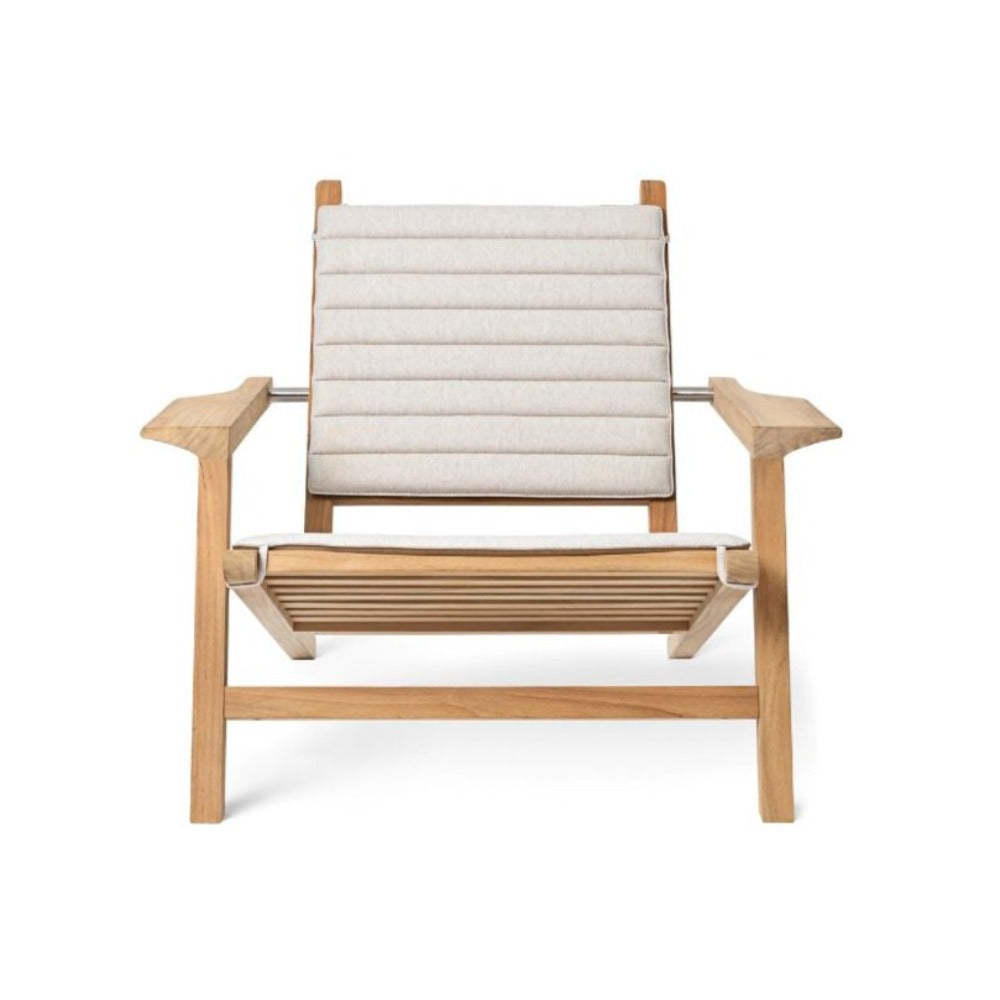 Carl Hansen AH603 Outdoor Deck Chair with Optional Cushions by Alfred Homann