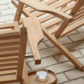 Carl Hansen AH603 Outdoor Deck Chairs by Alfred Homann