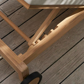 Carl Hansen AH604 Outdoor Lounger by Alfred Homann