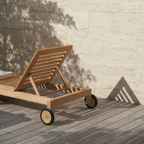Carl Hansen AH604 Outdoor Lounger by Alfred Homann