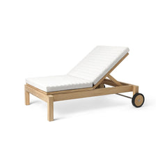 Carl Hansen AH604 Outdoor Lounger with Optional Cushions by Alfred Homann