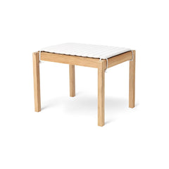 Carl Hansen AH911 Outdoor Side Table with Optional Cushion by Alfred Homann