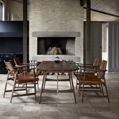 Borge Mogensen Huntsman Chairs and Hunting Table Carl Hansen and Søn