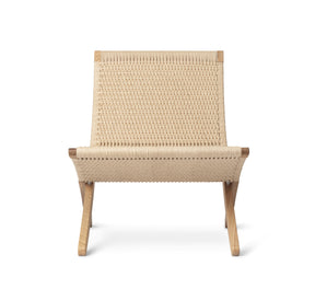 Carl Hansen Cuba Chair MG501 with Natural Papercord Front