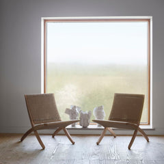 Carl Hansen Cuba Chairs  with Natural Papercord MG501 by Window