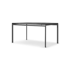 Carl Hansen Poul Kjaerholm PK52A Student Desk Black Oak Black Base Angled