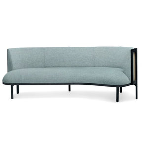 Carl Hansen RF1903 Sideways Sofa in Remix 821 with Black Oak Frame Right Front