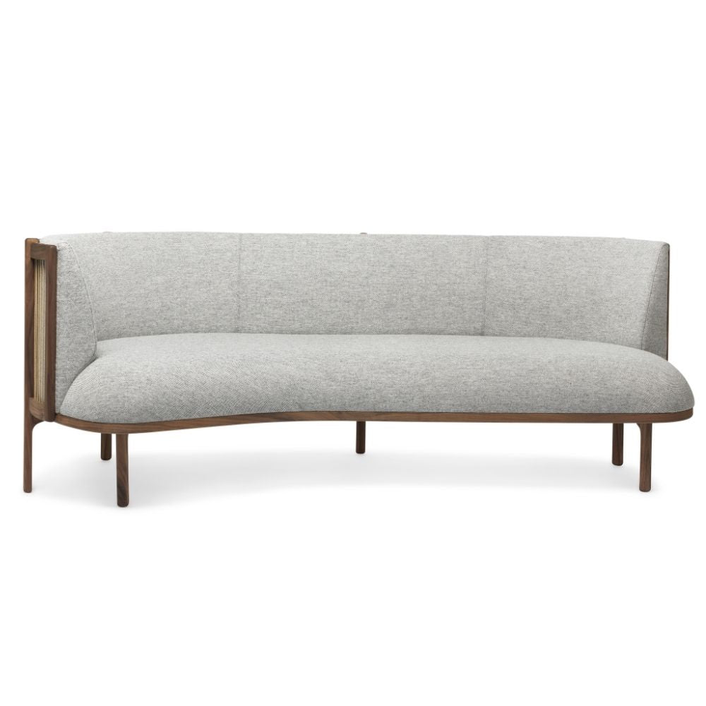 Carl Hansen RF1903 Sideways Sofa in Hallingdal 65 116 with Walnut Frame Frame