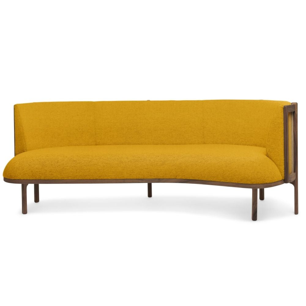 Carl Hansen RF1903 Sideways Sofa in Hallingdal 65 457 with Walnut Frame Front