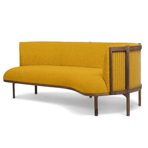 Carl Hansen RF1903 Sideways Sofa in Hallingdal 65 457 with Walnut Frame