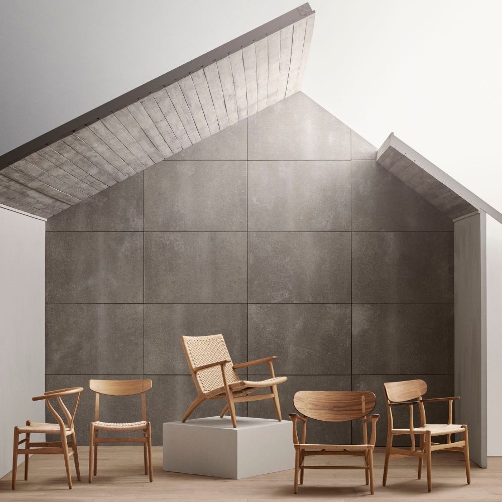 Wegner CH22 Lounge Chairs and other icons in Oak Oil by Carl Hansen & Søn