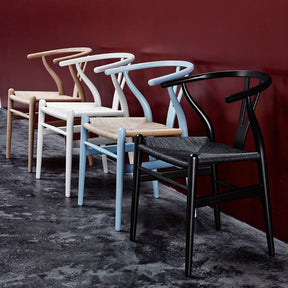 Wegner CH24 Wishbone Chair All Black