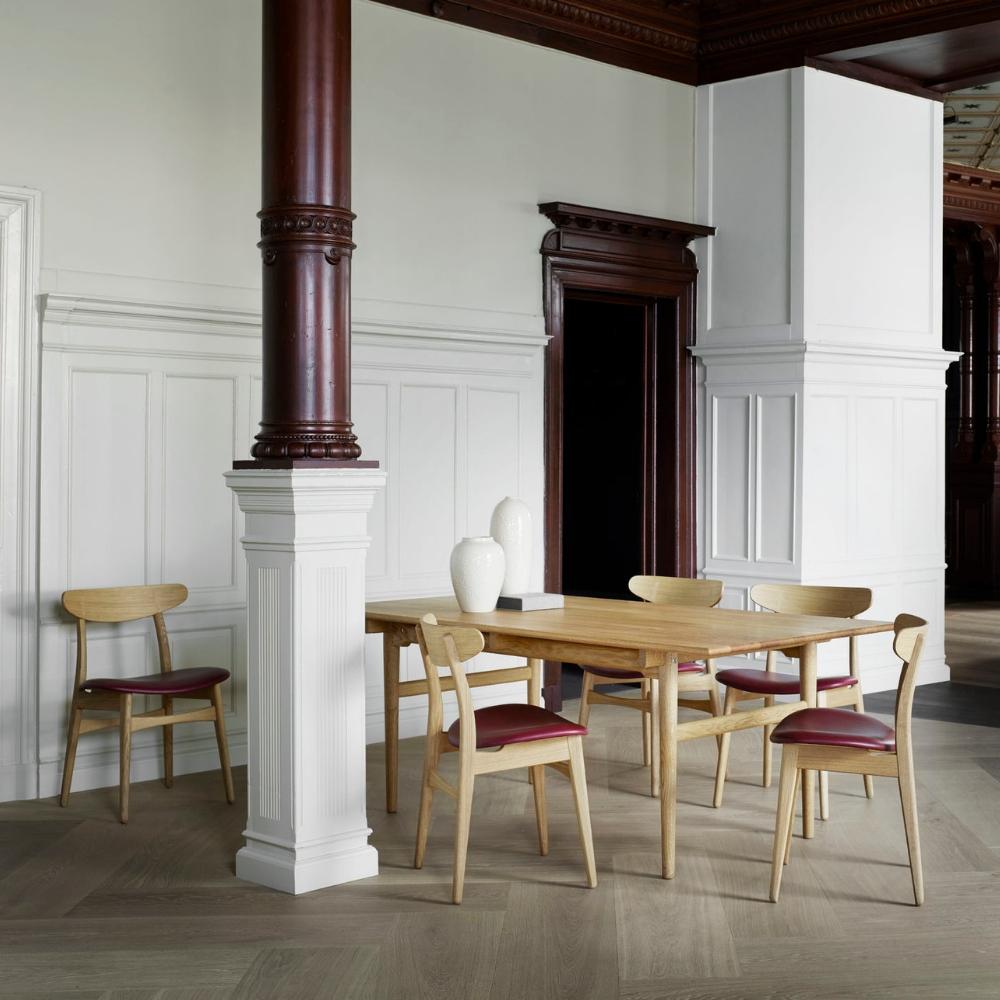 Carl Hansen Wegner CH30 Dining Chairs in Dining Room