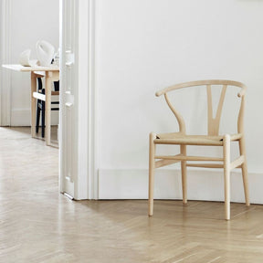 Wegner CH24 Wishbone Chair in situ Carl Hansen and Son