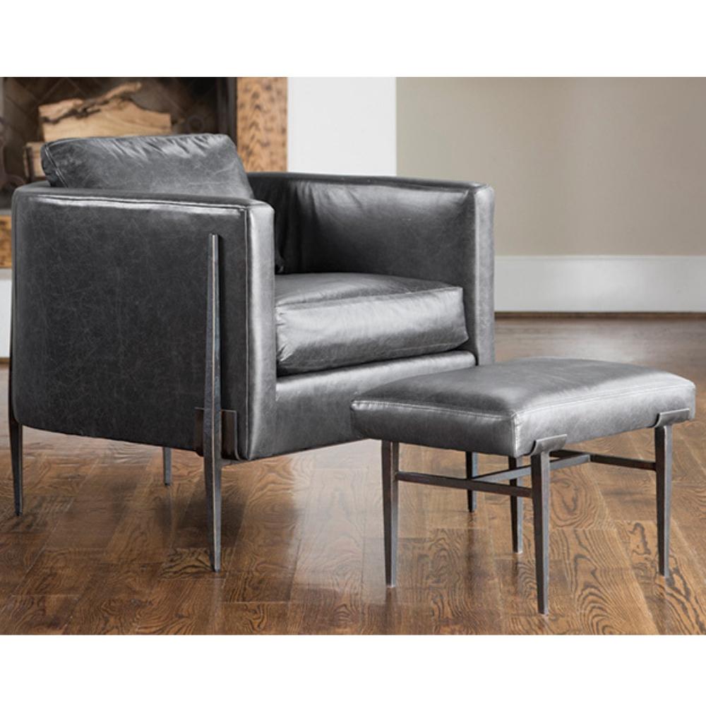 Charleston Forge Springhouse Lounge Chair and Ottoman