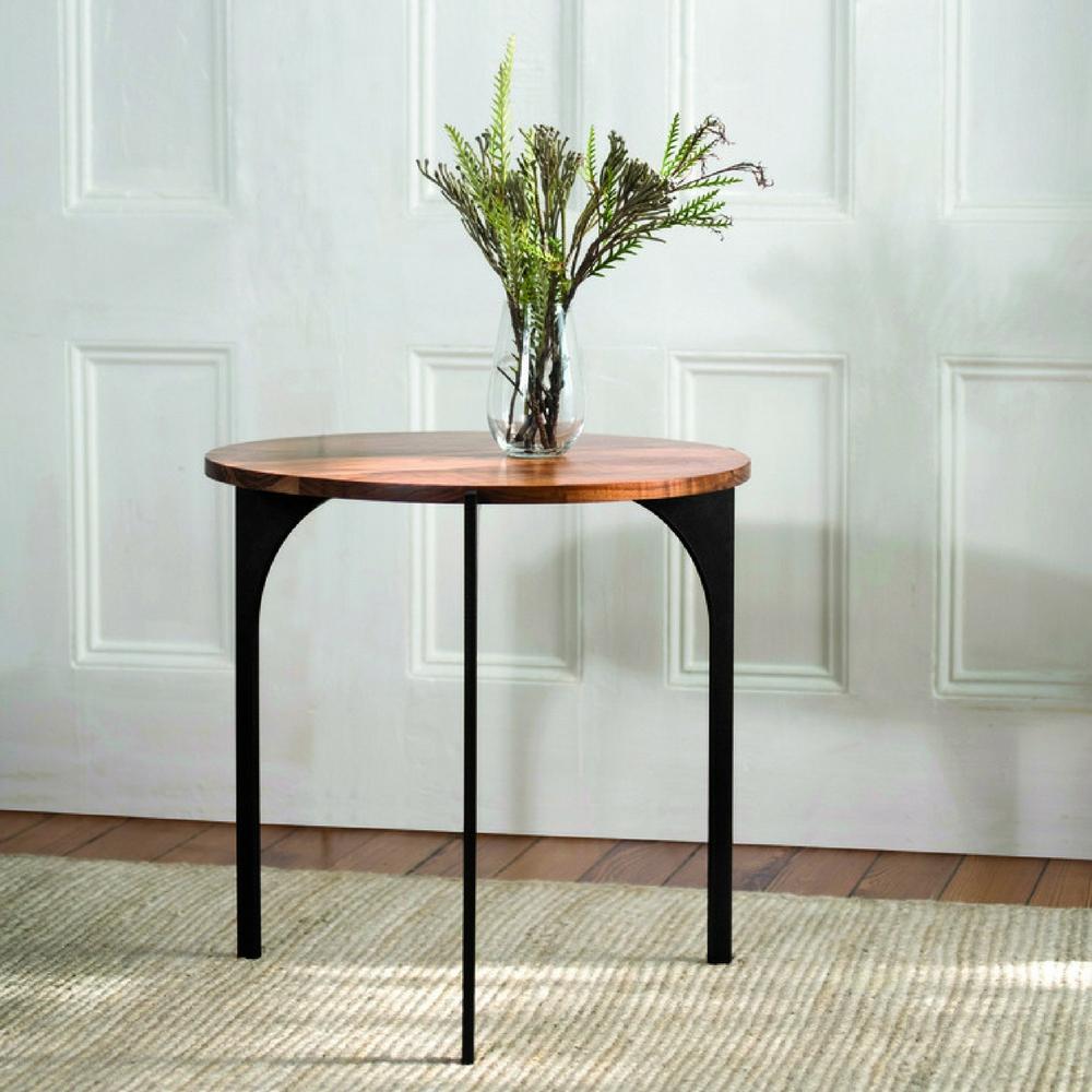 Triton End Table by Katy Skelton for Charleston Forge in room
