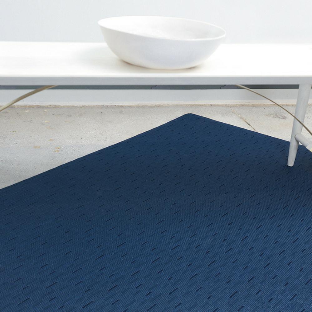 Chilewich Bamboo Woven Floor Mat with Bench