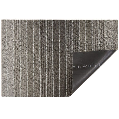 Chilewich Block Stripe Indoor/Outdoor Shag Floor Mat