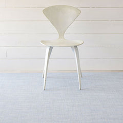 Chilewich Mini Basketweave Sky with Cherner Chair
