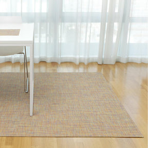 Mini Basketweave Floor Mat in Confetti