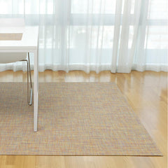 Mini Basketweave Floor Mat in Confetti