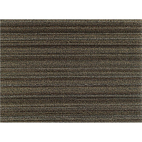 Chilewich Skinny Stripe Shag Runner - Steel