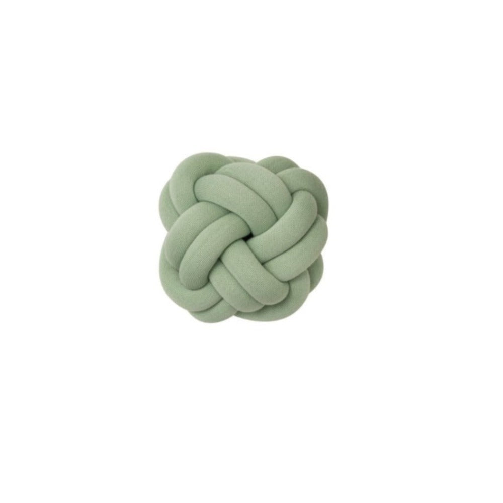 Knot Cushion Mint Green