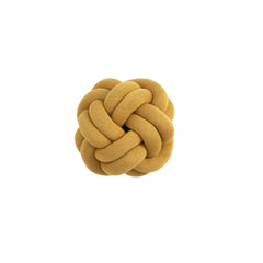 Knot Cushion Yellow
