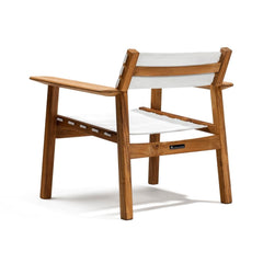 Djurö Lounge Chair with Batyline Seat and Backrest by Skargaarden