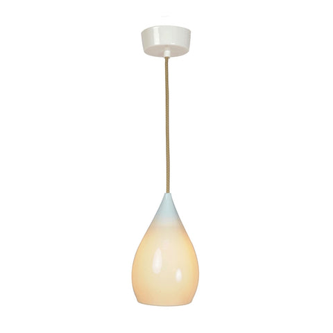 Original BTC Drop One Pendant Light White Gloss