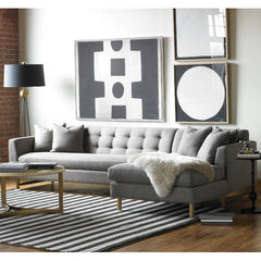 Precedent Furniture Keaton Sectional Sofa in Room