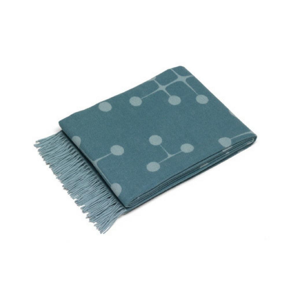 Vitra Eames Dot Pattern Blanket Blue