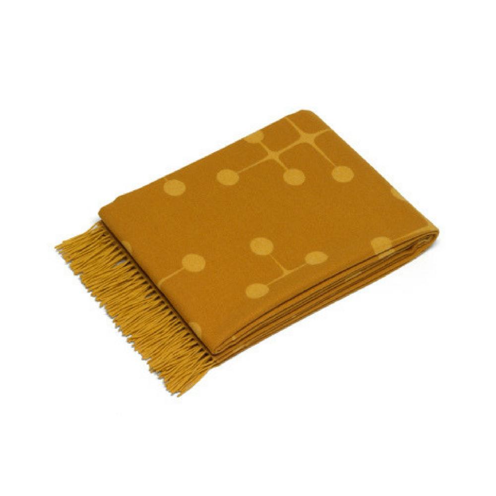 Vitra Eames Dot Pattern Blanket Mustard