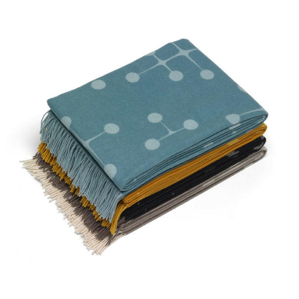 Eames Wool Dot Pattern Blankets